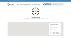 Desktop Screenshot of flora-apotheke-essen.de